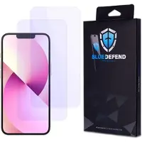 BlueDefend iPhone 13 Anti-Blue Light skärmskydd av härdat glas - 2 st.