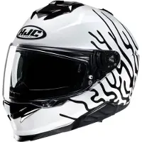 HJC i71 Celos MC3H Integralhjälm Svart/Vit/Gul XL Unisex sort