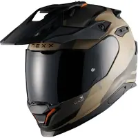NEXX Y.Travl Quest Endurohjälm Matt/Sand M Unisex gul