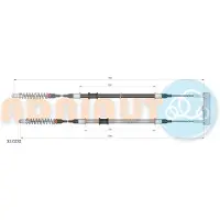 ADRIAUTO Handbromsvajer 33.0232