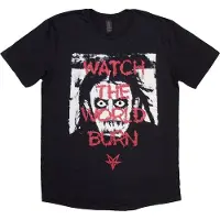 Ginza.se Falling In Reverse: Unisex T-Shirt/World Burn (Black) (Large)