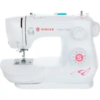 SINGER Fashion Mate, Vit, Automatisk symaskin, Sy, 4 Steg, Variabel, Handtag, Rotations-