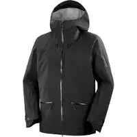 Salomon - Skidjackor dam - Absolute 3L Jkt W Deep Black för Unisex - Storlek M - Svart