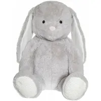 Teddykompaniet Kanin, Gosedjur 100 cm, Grå,
