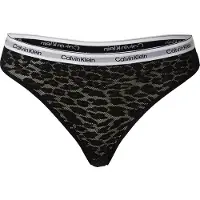 Calvin Klein Lace High Leg Thong