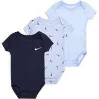 Nike Bodies k/ä - 3-pack - Kobolt Bliss Heather - - 3 mån - Body K/Ä