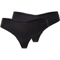 Sloggi String 'ZERO Microfibre 2.0 H' grå / svart