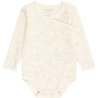 Fixoni Omlottbody l/ä - Marshmallow - - 74 - Body L/Ä