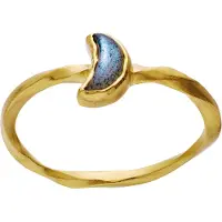 Maanesten Ring 'DORIS' blå / guld