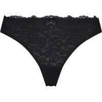 Hunkemoller String 'Marine' svart