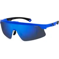 Polaroid Solglasögon 'PLD 7056/CI/S Matt blue 99/1/135 MAN Sunglasses' blå