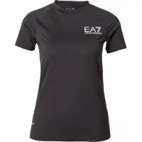Emporio Armani för kvinnor. 8NTT70_TJEMZ Sport T-shirt svart (XS), Deportivo, Multisport, Polyamid, Kort ärm