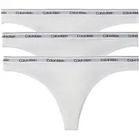 Calvin Klein 3 Pack Thongs Icon Logo
