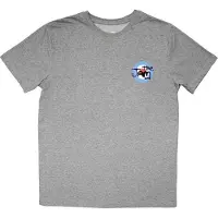 Ginza.se The Jam: Unisex T-Shirt/Mini Target Logo (Grey) (Medium)