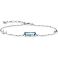 Thomas Sabo armband blue stone with moon and star A1958-644-1-L19V