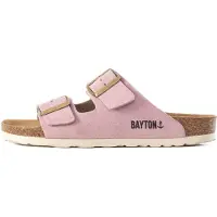 Bayton Pantolette 'Atlas' brons / antracit / orkidé