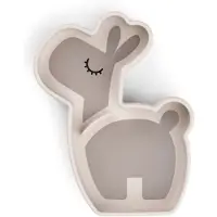 Done by Deer Snacktallriken - Silikon - Stick &amp; Stay - Lalee - - - One Size - Tallrik