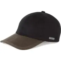 Sealskinz Marham Waterproof Waxed Canvas Foldable Cap Black/Olive