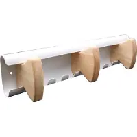 Unilux COAT-PEGS AURORA ULX WHITE BEECH 3 peg