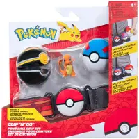 Pokémon Clip N Go-bältessats Charmander