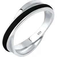 Elli Ring svart / silver