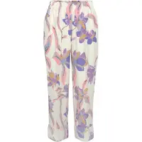 LASCANA Pyjamasbyxa beige / lila / rosa