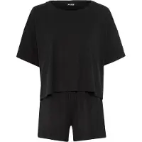 LASCANA Kort pyjamas svart