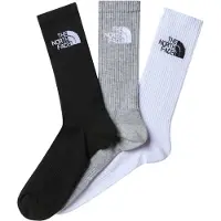 The North Face - Vandringskläder - Multi Sport Cush Crew Sock 3P Black Assorted för Unisex - Storlek 35-37 - Svart