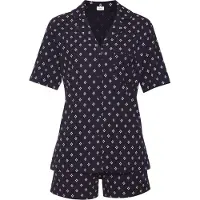 s.Oliver Kort pyjamas marinblå / ljusblå / pastellrosa