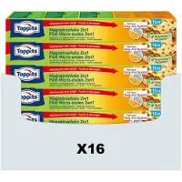 Ginza.se Toppits: Plastfolie 2IN1 Längd 15mx33cm bred (16st/DFP)