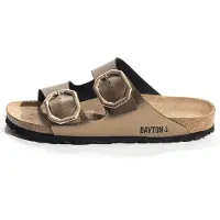 Bayton Pantolette 'Atlas' brons / svart