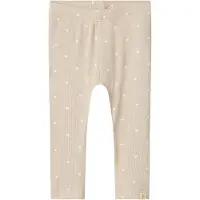 Lil´ Atelier Leggings 'NBFGago' kräm / greige