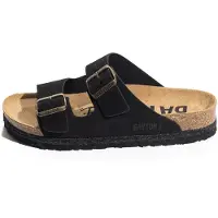 Bayton Pantolette 'BENALLA' sand / svart