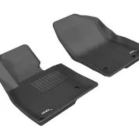 3D MAXpider 2014-2019 Mazda Mazda3/Mazda6 Kagu 1st Row Floormat - Black - L1MZ04011509