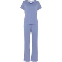 LASCANA Pyjamas 'Summer' lavendel