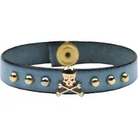 Scalpers Armband turkos / guld