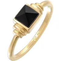 Elli PREMIUM Ring guld / svart