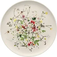 Rosenthal Brillance Fleurs Sauvages Assiette 18 Cm - Assietter Benporslin Vit