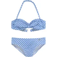 Buffalo Bikini blå / vit
