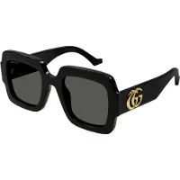 Gucci Square Dam Svart Grå GG1547S
