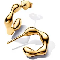Pandora Essence 14k Gold-plated creoler 263269C00