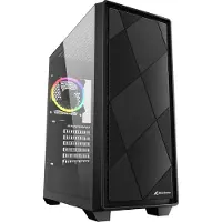 Sharkoon VS8 RGB Tower Datorchassi Svart