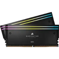 Corsair RAM-minne - - Dominator Titanium RGB DDR5 - 64GB 2x32GB DIMM - 6000MT/s - Intel XMP 3.0 - 1.40V - Svart