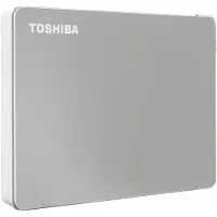 Toshiba Canvio Flex 2 TB Extern hårddisk 2.5 USB 3.2 Gen 1 Silver HDTX120ESCAA
