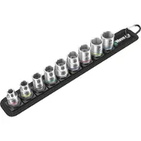 Wera Belt B 4 Hylsnyckelinsats-set metrisk 3/8 9 delar 05003973001