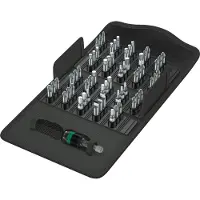 Wera 8600/889-60 TZ Bit-Safe 05057122001 Bit-Set 61 delar Spår, Stjärnspår Phillips, Stjärnspår Pozidriv, Inner-sexkantig, Inner-TORX Torsionzon