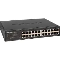 Netgear GS324v2 - Switch - ohanterad - 24 x 10/100/1000 - väggmonterbar, skrivbordsmodell, rackmonterbar