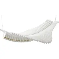 Frandsen Taklampa , Sora, Vit, Vardagsrum, Papper / papp, Design