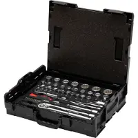 Wiha 44685 Hylsnyckel-bitsinsats-set 1/2, 1/4 395 mm