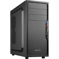 Sharkoon VS4-V - Tower - ATX - keine Spannungsversorgung Midi-Tower Datorchassi Svart